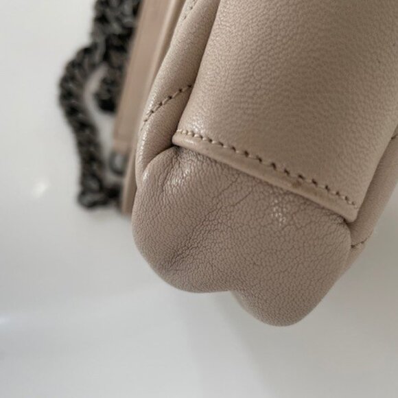 SAINT LAURENT  Collége monogramme leather handbag - Picture 9 of 15